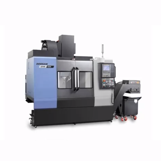 Doosan VMC with 4 axis Logo